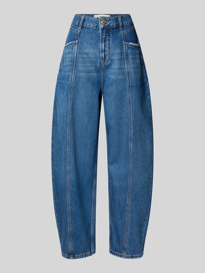 Goldgarn Jeans mit Eingrifftaschen Modell 'LUZENBERG' Blau 2