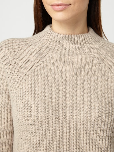 Jake*s Casual Pullover met raglanmouwen Camel - 3