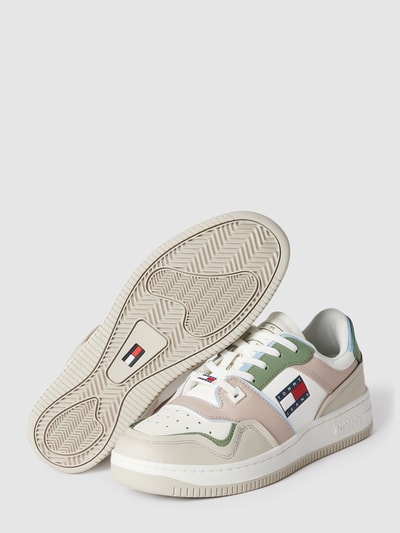 Tommy Jeans Sneaker im Colour-Blocking-Design Modell 'Pop Basket' Offwhite 5