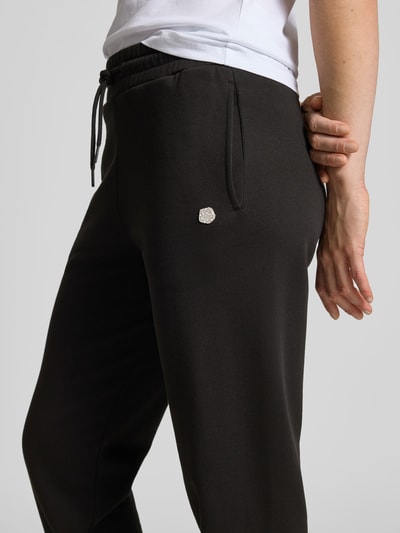 Kenzo Sweathose mit Logo-Applikation Black 3