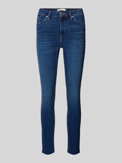 Mango Slim Fit Jeans im 5-Pocket-Design Modell 'ISA' Jeansblau 1