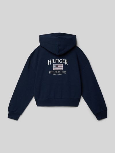 Tommy Hilfiger Teens Sweatjacke mit Label-Stitching Marine 3