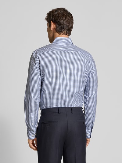 Jake*s Regular Fit Freizeithemd mit Button-Down-Kragen Bleu 5