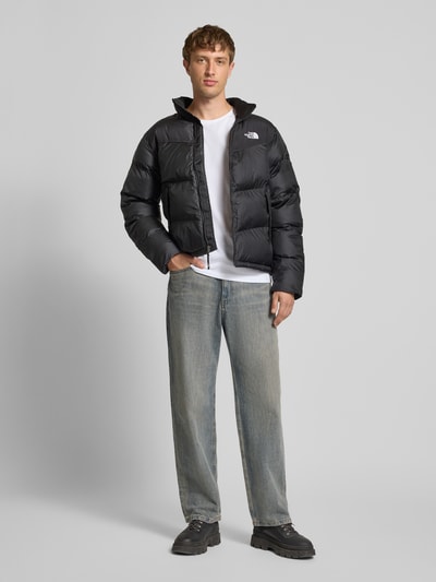 The North Face Gewatteerd jack met opstaande kraag, model 'SAIKURU' Zwart - 1