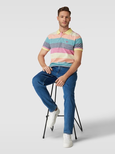 MCNEAL Poloshirt im Colour-Blocking-Design Pink 1