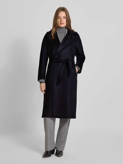 Weekend Max Mara Regular Fit Wollmantel aus reiner Schwurwolle Modell 'RESINA' Marine 4