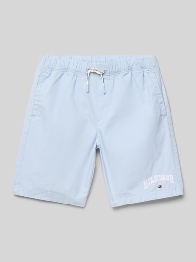Tommy Hilfiger Teens Shorts mit Label-Stitching Bleu 1