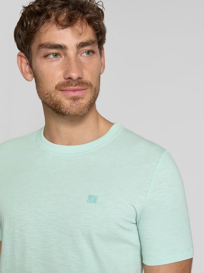 s.Oliver RED LABEL Regular Fit T-Shirt aus reiner Baumwolle Mint 3