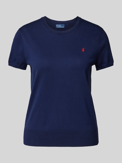 Polo Ralph Lauren Strickshirt mit Logo-Stitching Marine 1