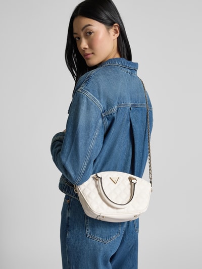 Guess Handtas met doorgestikte naden, model 'GIULLY' Offwhite - 1