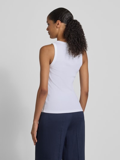 Lauren Ralph Lauren Top z wyhaftowanym logo model ‘TONASHA’ Biały 5