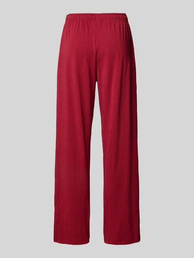 BOSS Regular Fit Pyjama-Hose aus Baumwoll-Mix Rot 5