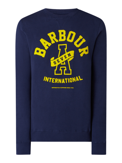 Barbour International™ Sweatshirt aus Baumwolle Blau 2