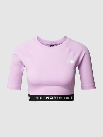 The North Face Cropped T-Shirt mit 1/2-Ärmeln Violett 2