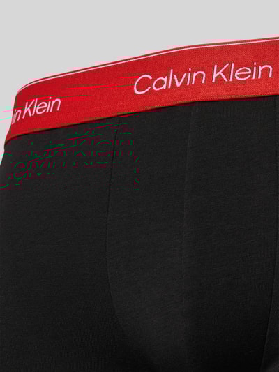 Calvin Klein Underwear Slim Fit Trunks mit Logo-Detail im 3er-Pack Black 2