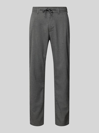 MCNEAL Straight fit stoffen broek met viscose Lichtgrijs - 2