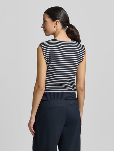 Weekend Max Mara Regular fit Spencer met all-over motief Model 'JANDA' Marineblauw - 5