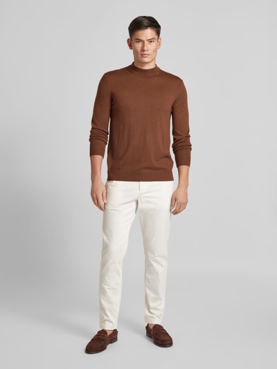 Tommy Hilfiger Slim Fit Chino mit Knopf- und Reißverschluss Modell 'HARLEM' Weiss 1