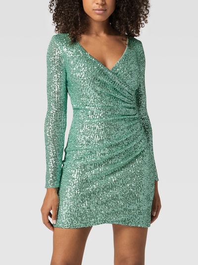 Paradi Cocktailkleid mit Paillettenbesatz Mint 4