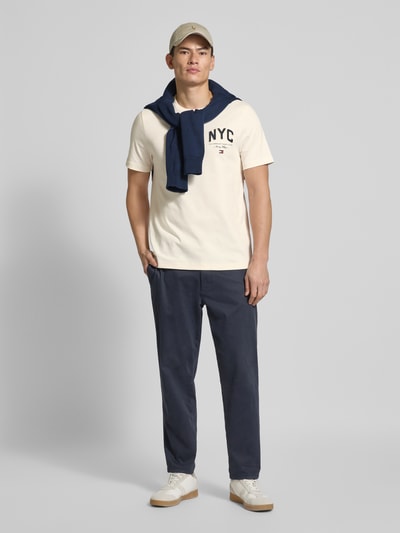 Tommy Hilfiger Regular Fit T-Shirt aus reiner Baumwolle Weiss 1