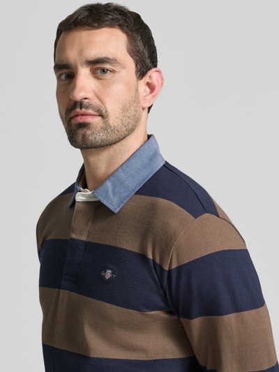 GANT Bluza dresowa z czystej bawełny, krój regular fit Szarobrązowy 3