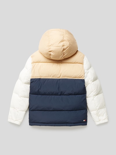 Tommy Hilfiger Teens Steppjacke im Colour-Blocking-Design Camel 3