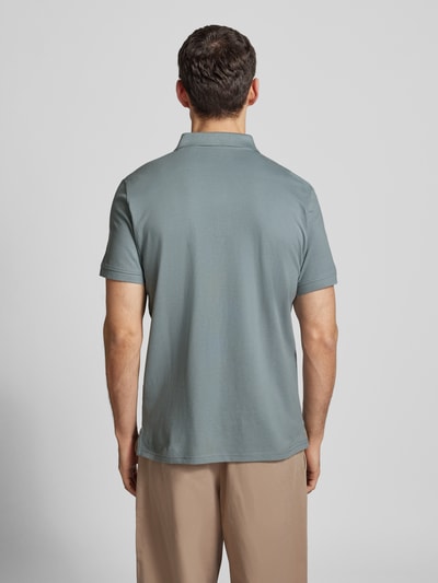 Tom Tailor Regular Fit Poloshirt aus Baumwoll-Piqué mit Logo-Stitching Mint 5