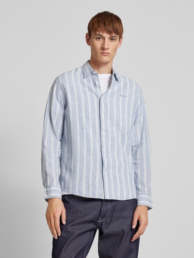 Pepe Jeans Koszula casualowa z listwą guzikową model ‘ARTOR’ Jasnoniebieski 4