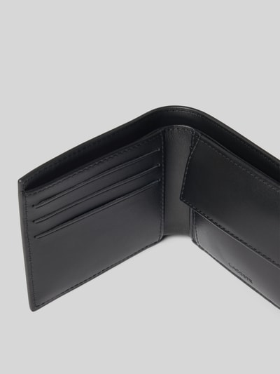 Lacoste Portemonnaie aus echtem Leder Modell 'BILLFORD' Black 3