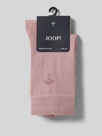 JOOP! Collection Socken mit Label-Print im 2er-Pack Mauve 3