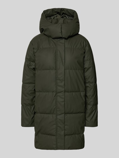 Vero Moda Płaszcz pikowany o kroju regular fit z kapturem model ‘GREATAKYLIE’ Oliwkowy 2