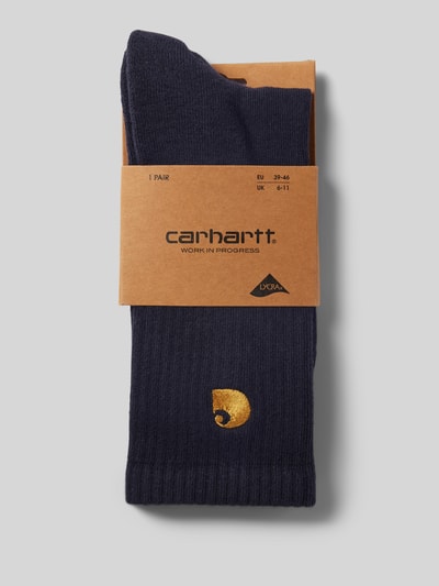 Carhartt Work In Progress Socken mit Logo-Stitching Marine 3