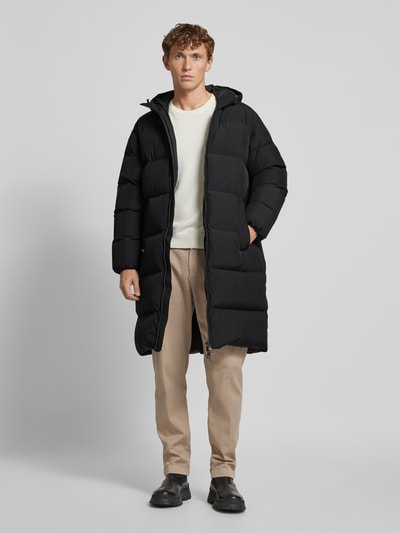 Tommy Hilfiger Steppmantel mit Kapuze Black 1