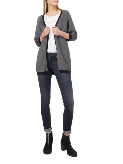 Armedangels Cardigan mit eingestricktem Muster Black 1