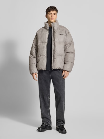 Pegador Kurtka pikowana ze stójką Jasnoszary 1