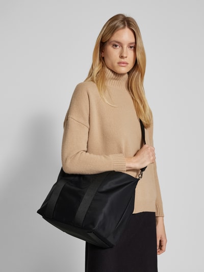 Lauren Ralph Lauren Shopper met logo-applicatie, model 'STEVIE' Zwart - 1