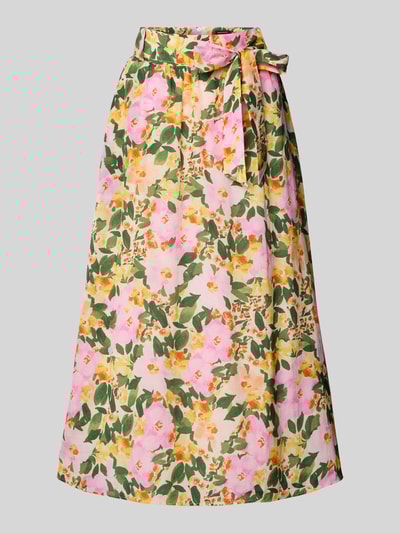 More & More Midirock mit Bindegürtel Multi Stylebop 2