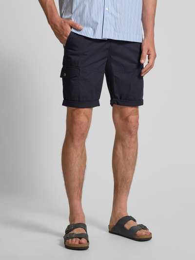 Lerros Korte broek met cargozakken Zwart - 4