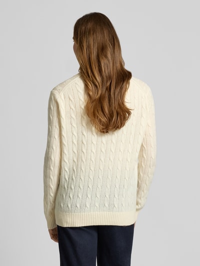 Polo Ralph Lauren Wolen pullover van een mix van lanawol en kasjmier Zand - 5