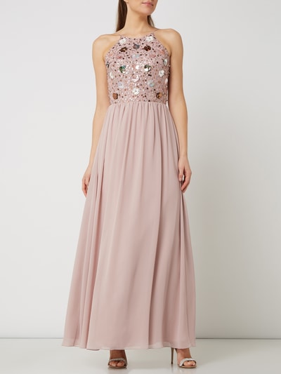 Laona Abendkleid aus Chiffon  Rose 1