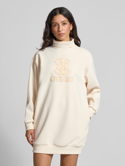 Guess Activewear Sweatjurk met opstaande kraag, model 'CARMEN' Offwhite - 4