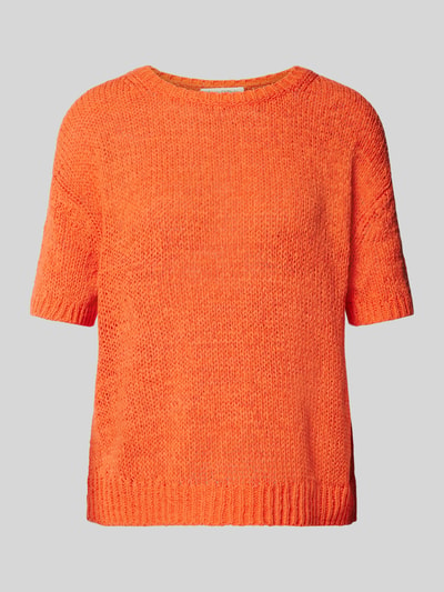 Marc O'Polo Gebreid shirt met halflange mouw Oranje - 2