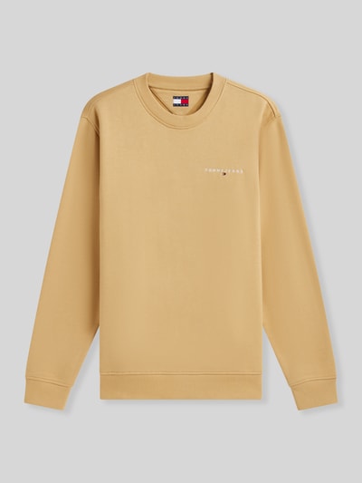 Tommy Jeans Regular Fit sweatshirt met kleine logo-opschrift Beige - 2