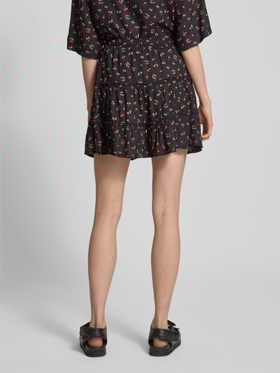 Review Spódnica mini z elastycznym pasem Czarny 5