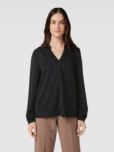 Marc Cain Blouse met tuniekkraag Zwart - 4