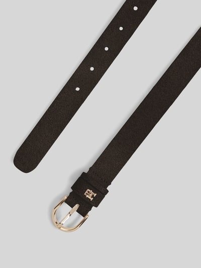 Tommy Hilfiger Gürtel aus echtem Leder mit Logo-Detail Dunkelbraun 2