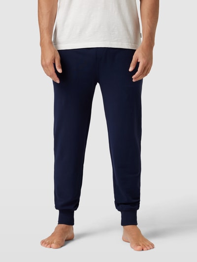 Polo Ralph Lauren Underwear Spodnie dresowe z detalem z logo Granatowy 4