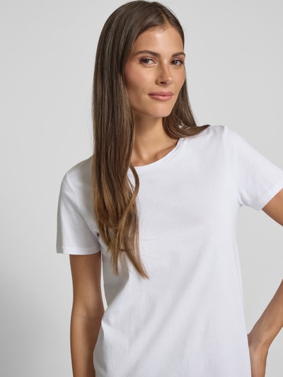 Marc O'Polo T-Shirt mit Rundhalsausschnitt Weiss 3