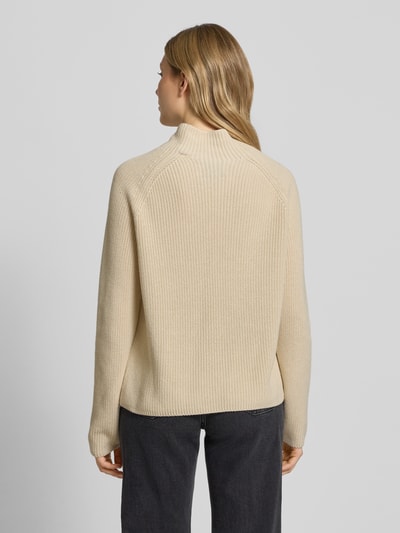Marc O'Polo Regular Fit Strickpullover aus reiner Baumwolle Sand 5