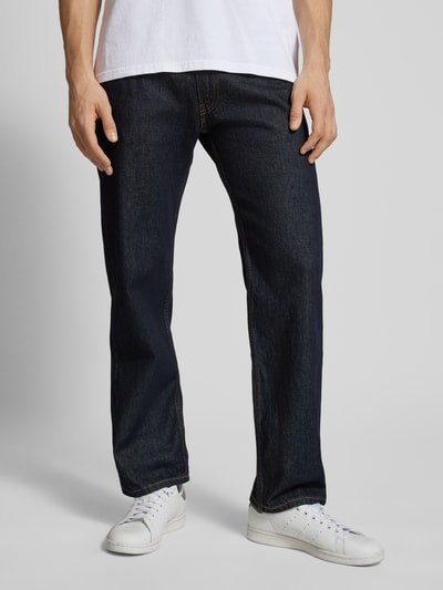 Levi's® Relaxed Fit Jeans im 5-Pocket-Design Modell '555' Dunkelblau 4